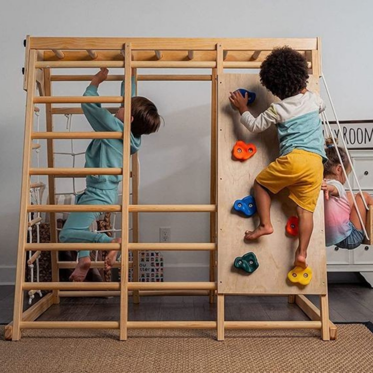 The Adventurer Playmat +Magnolia Indoor Play Gym