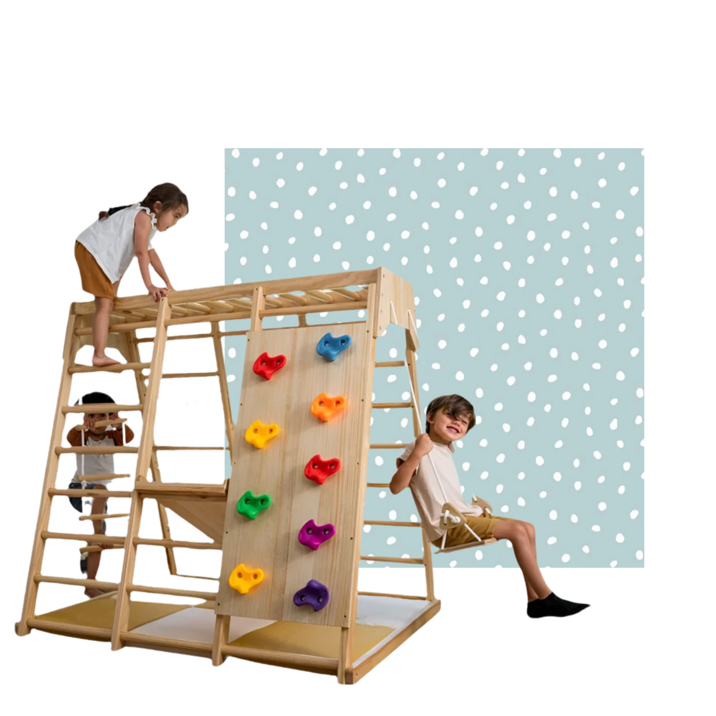 The Adventurer Playmat +Magnolia Indoor Play Gym